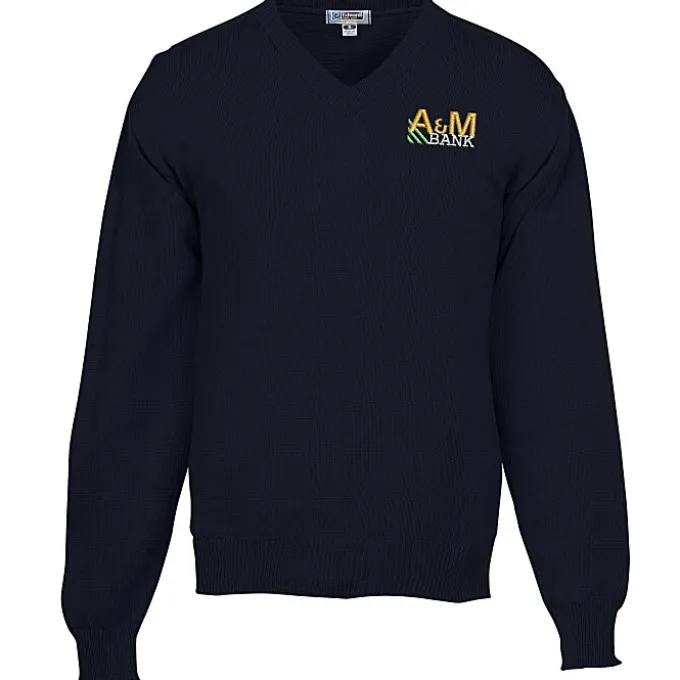 Tuff-Pil Plus Acrylic V-Neck Sweater - Men's