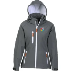 Tulsa Hooded Bonded Soft Shell Jacket - Ladies'