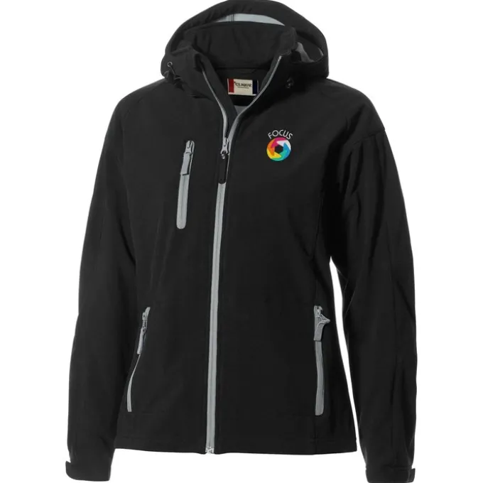 Tulsa Hooded Bonded Soft Shell Jacket - Ladies'