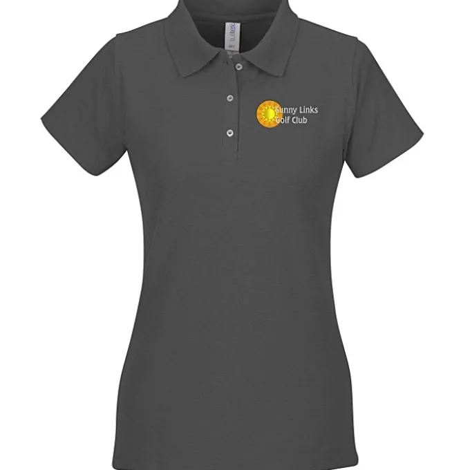 Tultex 50/50 Blend Sport Polo - Ladies' - Embroidered