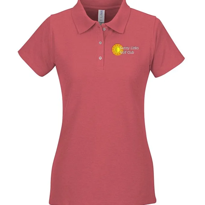 Tultex 50/50 Blend Sport Polo - Ladies' - Embroidered