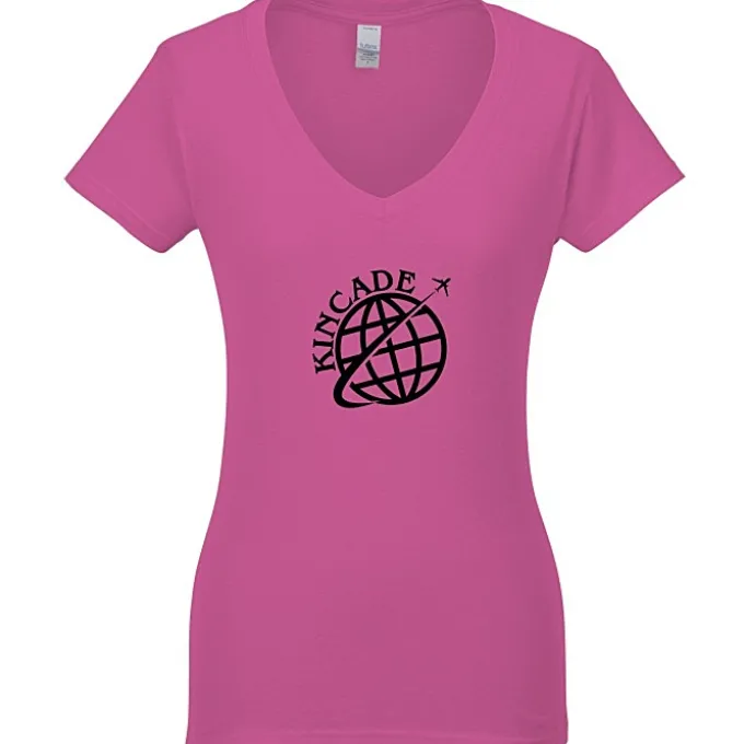 Tultex Fine Jersey V-Neck T-Shirt - Ladies'