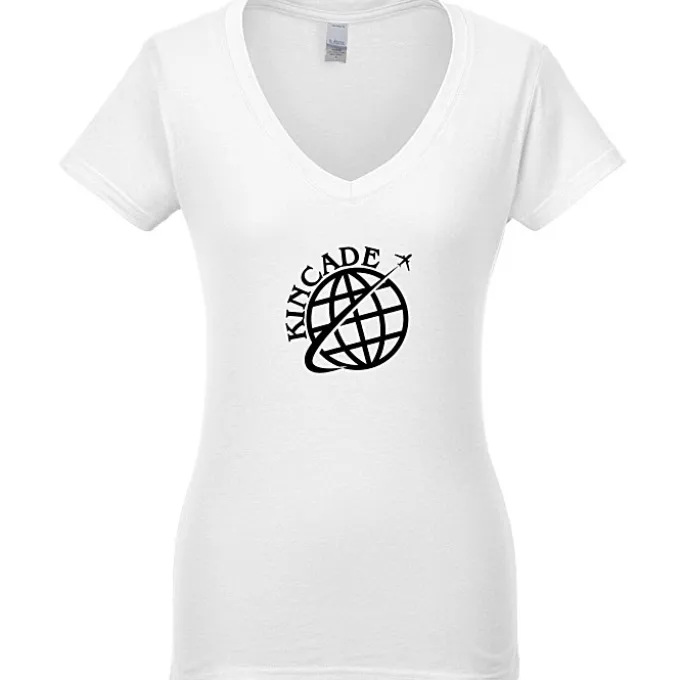 Tultex Fine Jersey V-Neck T-Shirt - Ladies'