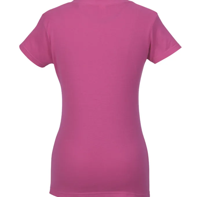 Tultex Fine Jersey V-Neck T-Shirt - Ladies'