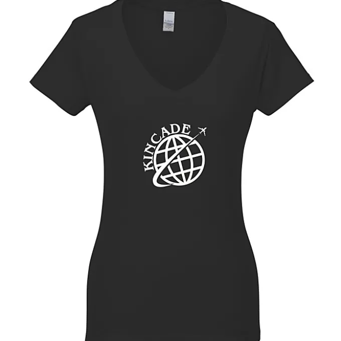 Tultex Fine Jersey V-Neck T-Shirt - Ladies'
