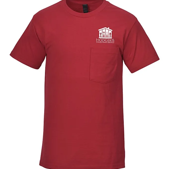 Tultex Heavyweight Jersey Pocket T-Shirt