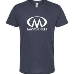 Tultex Polyester Blend V-Neck T-Shirt - Men's