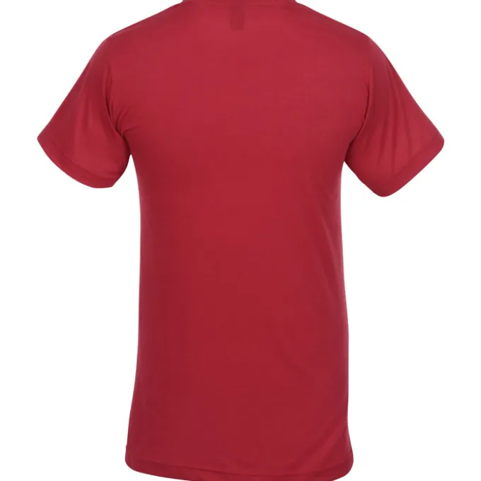 Tultex Polyester Blend V-Neck T-Shirt - Men's