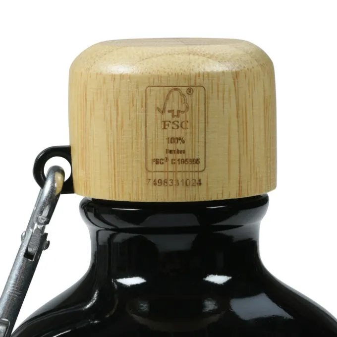 Tundra Aluminum Bottle with Bamboo Lid - 25 oz.