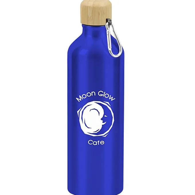 Tundra Aluminum Bottle with Bamboo Lid - 25 oz.