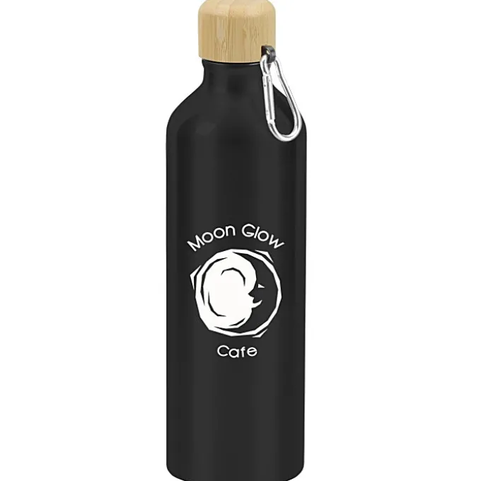 Tundra Aluminum Bottle with Bamboo Lid - 25 oz.
