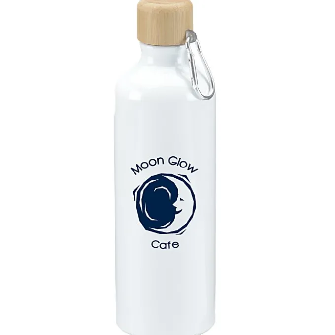 Tundra Aluminum Bottle with Bamboo Lid - 25 oz.