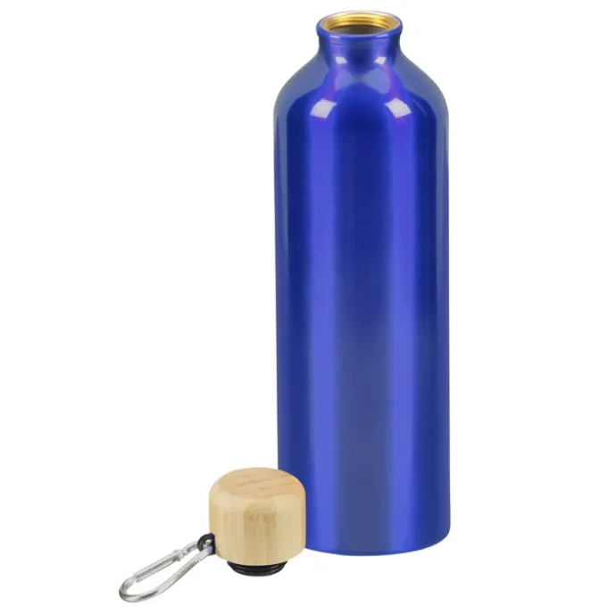 Tundra Aluminum Bottle with Bamboo Lid - 25 oz.