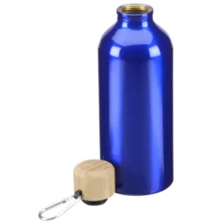 Tundra Aluminum Bottle with Bamboo Lid - 20 oz.