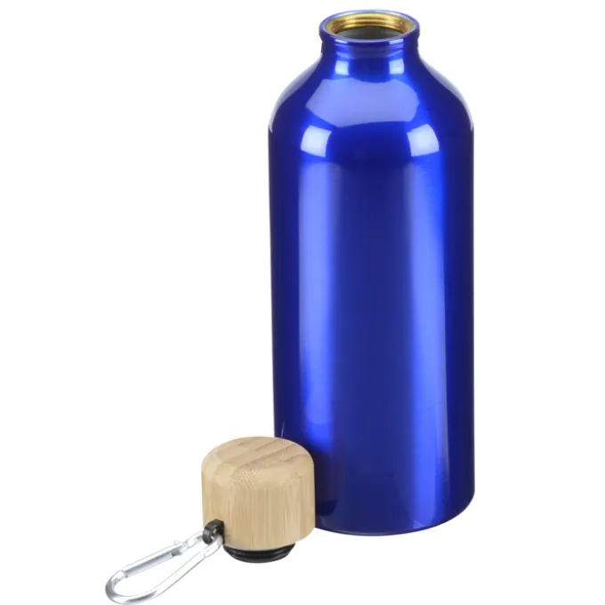 Tundra Aluminum Bottle with Bamboo Lid - 20 oz.