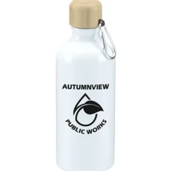 Tundra Aluminum Bottle with Bamboo Lid - 20 oz.