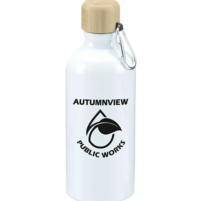 Tundra Aluminum Bottle with Bamboo Lid - 20 oz.