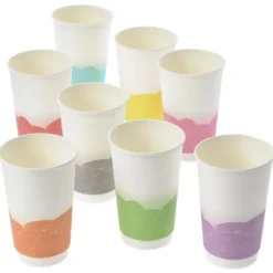 Turbulent Waves Full Color Insulated Paper Cup - 16 oz.