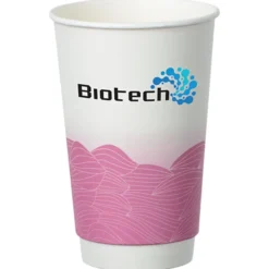 Turbulent Waves Full Color Insulated Paper Cup - 16 oz.