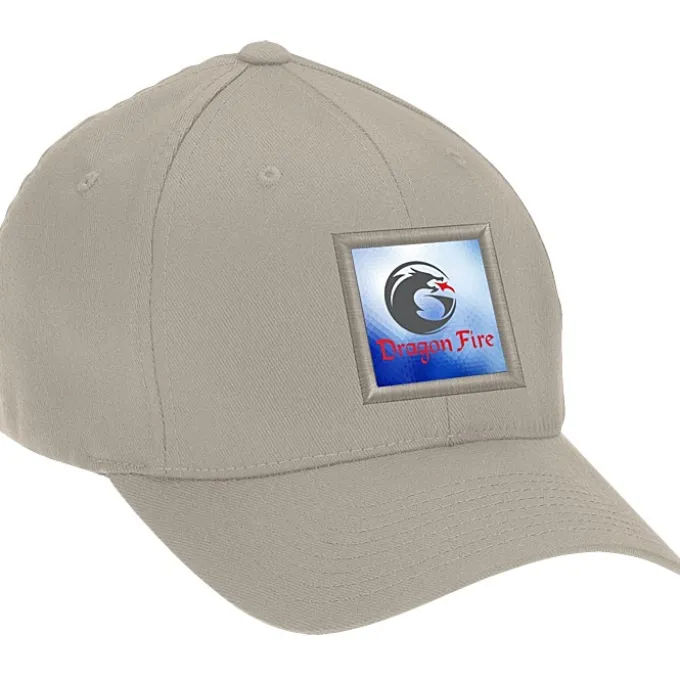 Twill Flexfit Cap - Full Color Patch