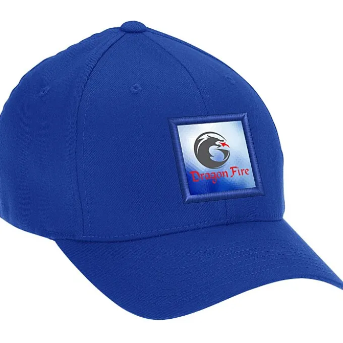 Twill Flexfit Cap - Full Color Patch