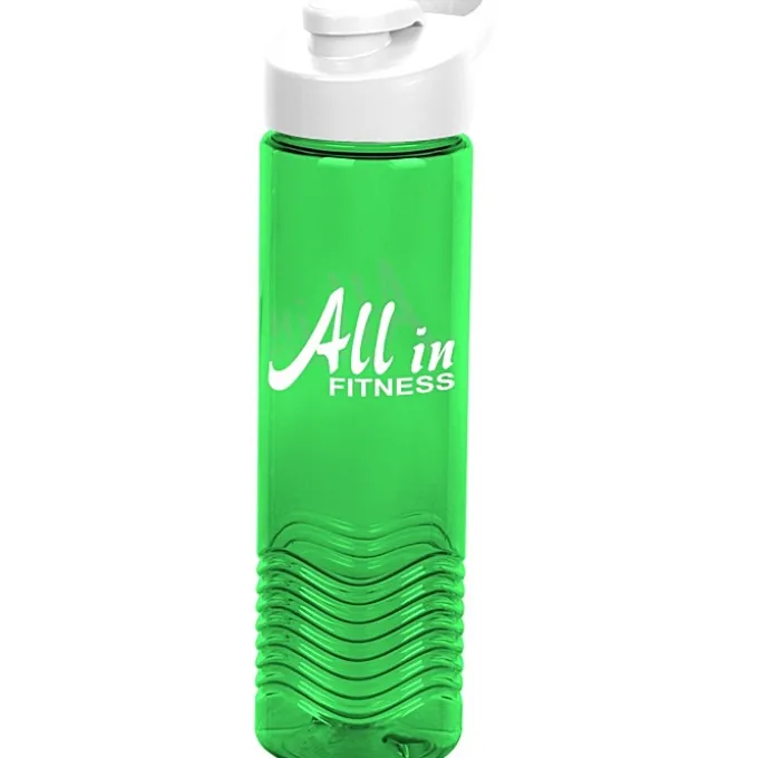 Twist Water Bottle with Flip Carry Lid - 24 oz