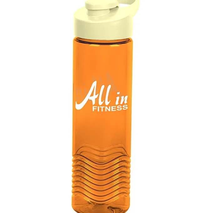 Twist Water Bottle with Flip Carry Lid - 24 oz
