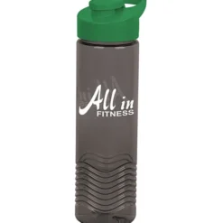 Twist Water Bottle with Flip Carry Lid - 24 oz