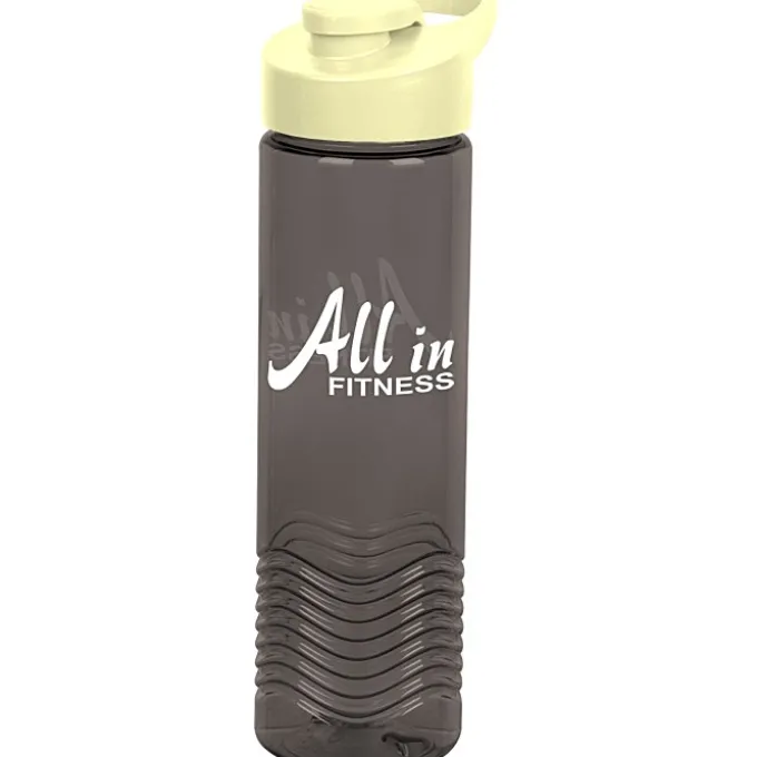 Twist Water Bottle with Flip Carry Lid - 24 oz