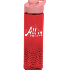 Twist Water Bottle with Flip Carry Lid - 24 oz