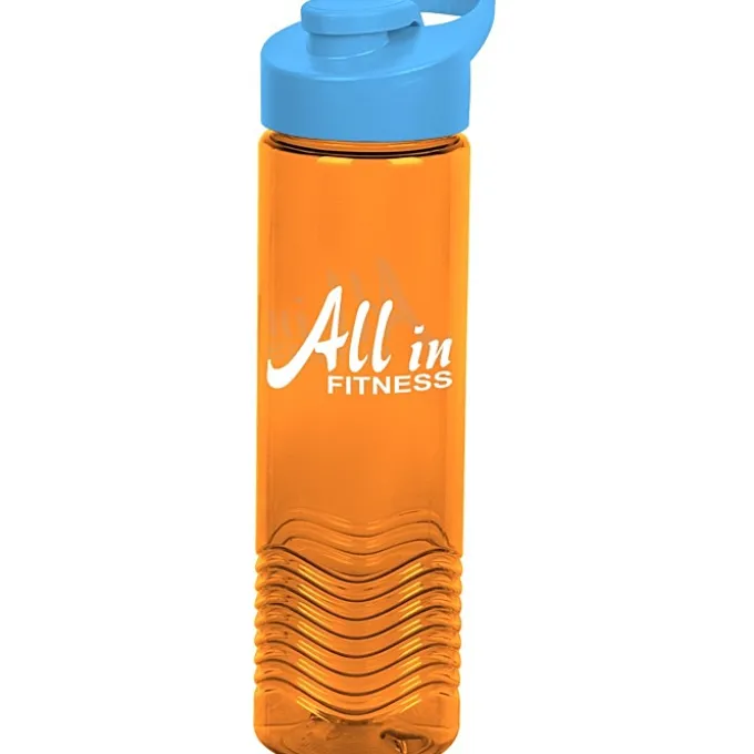 Twist Water Bottle with Flip Carry Lid - 24 oz