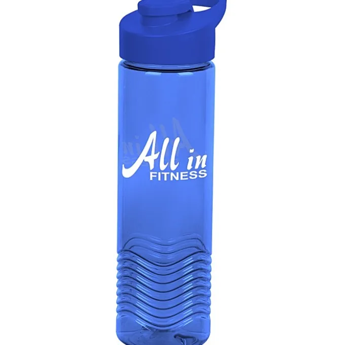 Twist Water Bottle with Flip Carry Lid - 24 oz