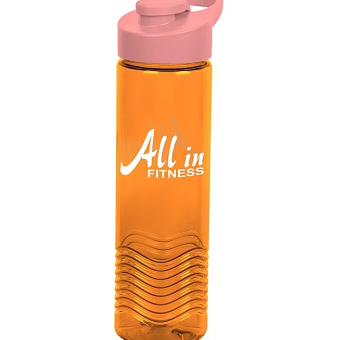 Twist Water Bottle with Flip Carry Lid - 24 oz