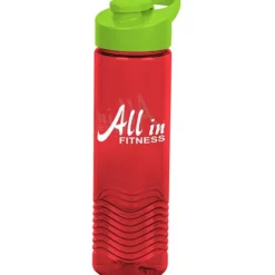 Twist Water Bottle with Flip Carry Lid - 24 oz