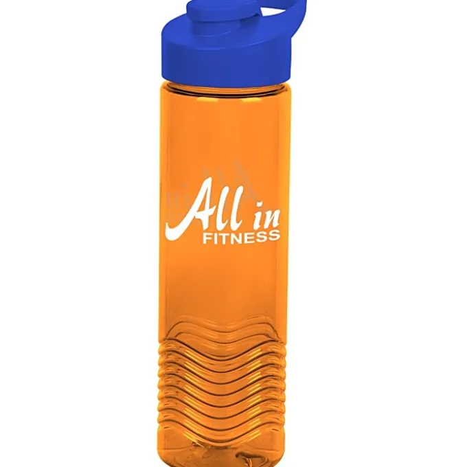 Twist Water Bottle with Flip Carry Lid - 24 oz
