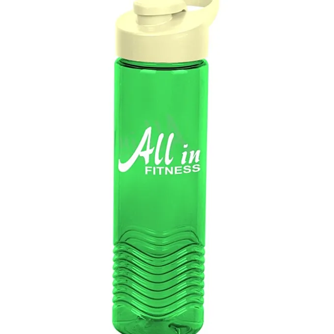 Twist Water Bottle with Flip Carry Lid - 24 oz