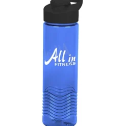 Twist Water Bottle with Flip Carry Lid - 24 oz