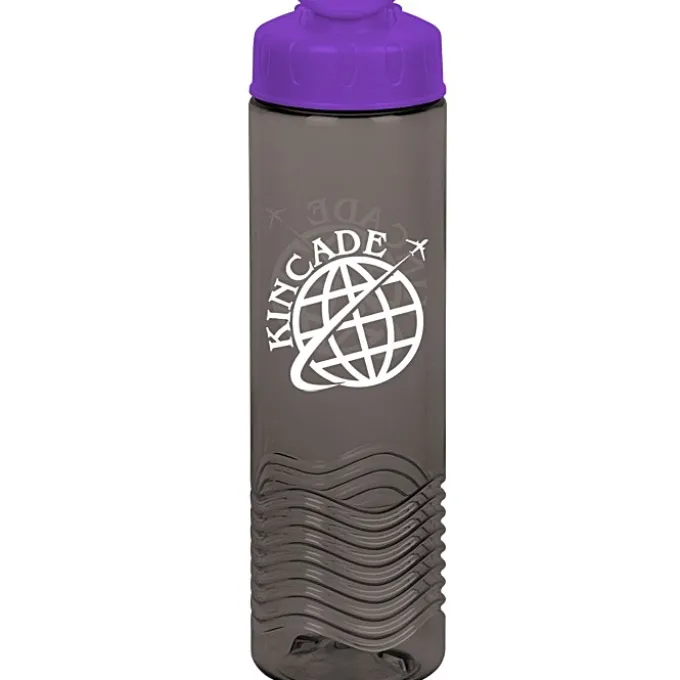 Twist Water Bottle with Flip Lid - 24 oz