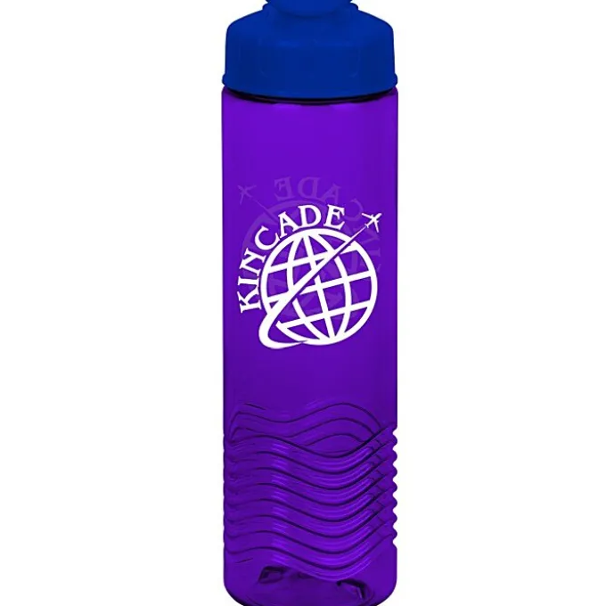 Twist Water Bottle with Flip Lid - 24 oz
