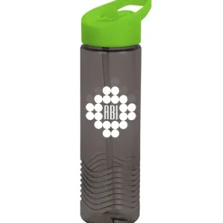 Twist Water Bottle with Flip Straw Lid - 24 oz