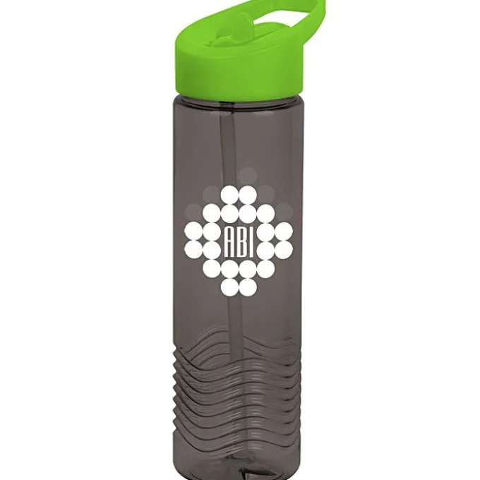 Twist Water Bottle with Flip Straw Lid - 24 oz
