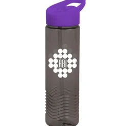 Twist Water Bottle with Flip Straw Lid - 24 oz