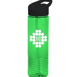 Twist Water Bottle with Flip Straw Lid - 24 oz