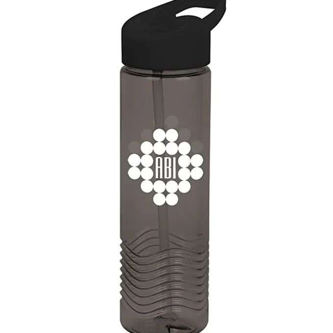 Twist Water Bottle with Flip Straw Lid - 24 oz