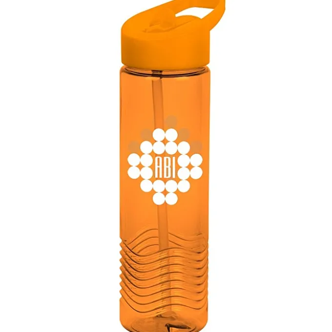 Twist Water Bottle with Flip Straw Lid - 24 oz