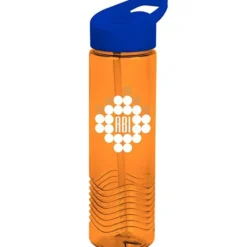 Twist Water Bottle with Flip Straw Lid - 24 oz
