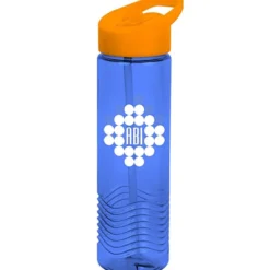 Twist Water Bottle with Flip Straw Lid - 24 oz