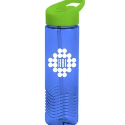 Twist Water Bottle with Flip Straw Lid - 24 oz