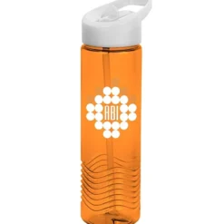 Twist Water Bottle with Flip Straw Lid - 24 oz