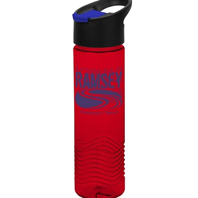 Twist Water Bottle with Pop Sip Lid - 24 oz